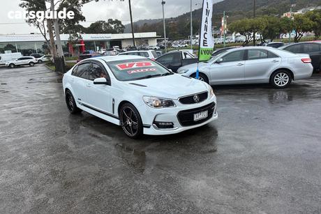 White 2017 Holden Commodore Sedan Ss