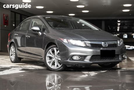 Grey 2012 Honda Civic Sedan Sport