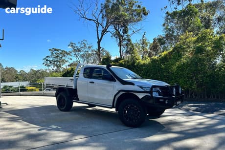 White 2019 Mazda BT-50 Dual Cab Chassis Xt (4X4) (5Yr)