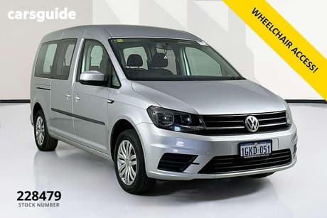 Silver 2017 Volkswagen Caddy Wagon Maxi Trendline Tsi220