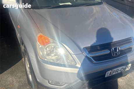 Silver 2003 Honda CR-V Wagon (4X4) Sport