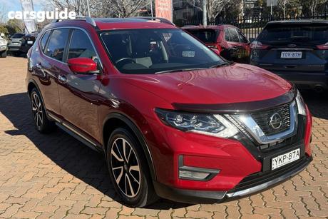 Red 2021 Nissan X-Trail Wagon Ti (4Wd)