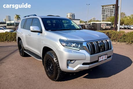 Silver 2020 Toyota Landcruiser Prado Wagon Vx