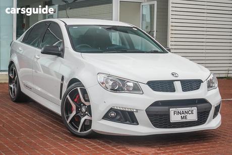 White 2014 HSV Clubsport Sedan R8
