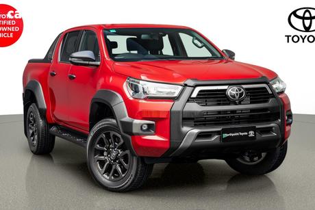 Red 2024 Toyota Hilux Double Cab Pick Up Rogue 48V (4X4)