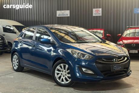 Blue 2014 Hyundai I30 Hatchback Active 1.6 Crdi