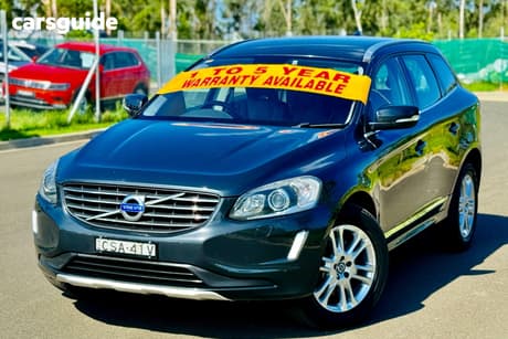 Grey 2014 Volvo XC60 Wagon T5 Luxury