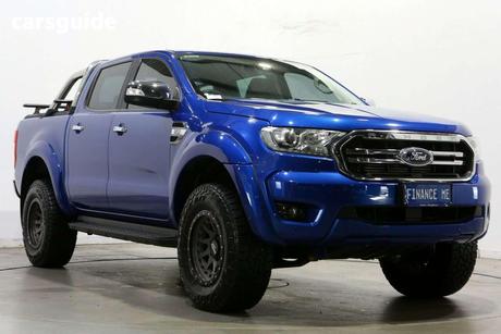 Blue 2018 Ford Ranger Double Cab Pick Up Xlt 3.2 (4X4)
