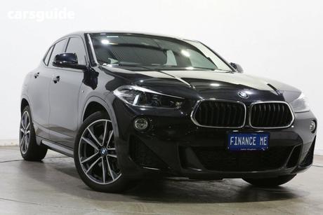Black 2018 BMW X2 Wagon Sdrive20I M Sport