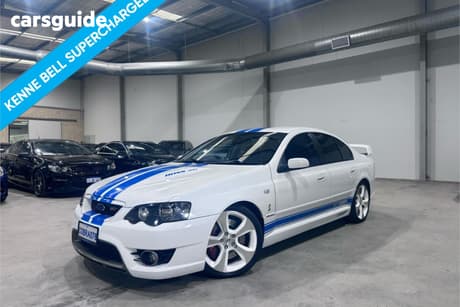 White 2007 FPV GT Sedan BF MK II R
