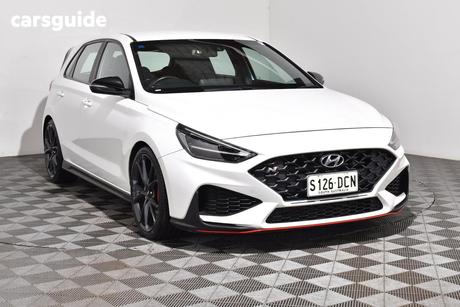 White 2021 Hyundai I30 Hatchback N