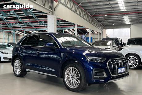 Blue 2022 Audi Q5 Wagon 45 Tfsi Quattro Sport Mhev