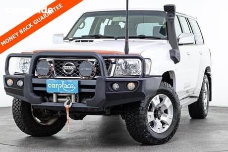 White 2015 Nissan Patrol Wagon St N-Trek