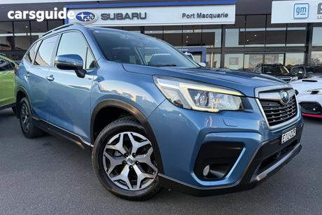 Blue 2020 Subaru Forester Wagon 2.5I-L (Awd)