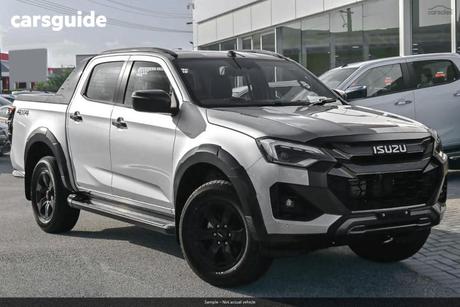 Silver 2025 Isuzu D-MAX Crew Cab Utility X-Terrain (4X4)