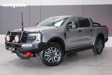 Silver 2022 Ford Ranger Double Cab Pick Up Sport 3.0 (4X4)