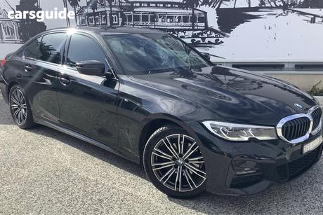 Black 2020 BMW 320I Sedan M Sport