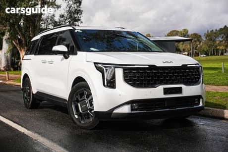 White 2025 Kia Carnival Wagon Gt-Line Hev