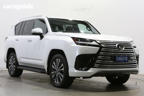 White 2022 Lexus LX500D Wagon