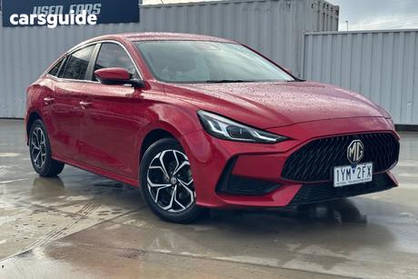 Red 2023 MG MG5 Sedan Vibe