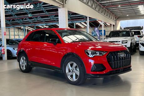 Red 2023 Audi Q3 Wagon 35 Tfsi