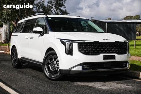 White 2025 Kia Carnival Wagon Gt-Line Hev
