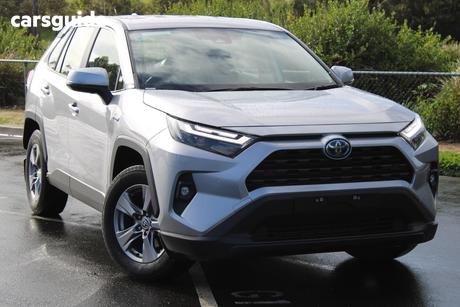 Silver 2024 Toyota RAV4 Wagon Gx (2Wd) Hybrid