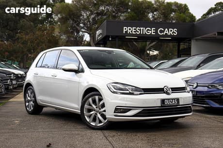 White 2018 Volkswagen Golf Hatchback 110 Tsi Highline