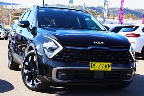 Black 2022 Kia Sportage Wagon Gt-Line (Awd)