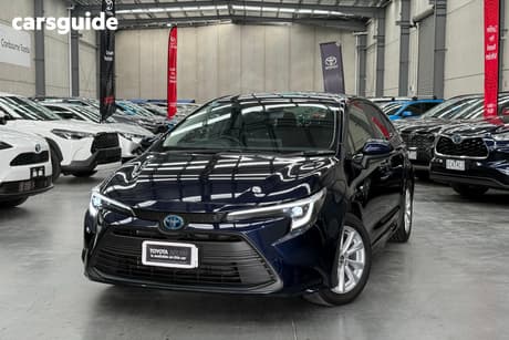 Blue 2025 Toyota Corolla Sedan Sx Hev
