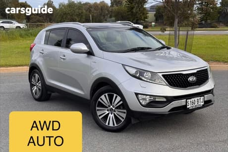 Silver 2014 Kia Sportage Wagon Platinum (Awd)