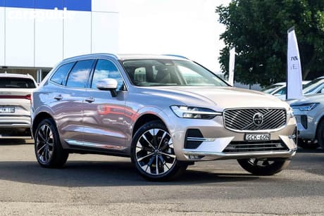 Silver 2026 Volvo XC60 Wagon Plus B5 Bright