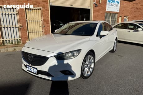 White 2013 Mazda 6 Sedan Gt