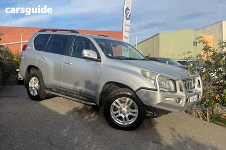 Silver 2012 Toyota Landcruiser Wagon Vx (4X4)