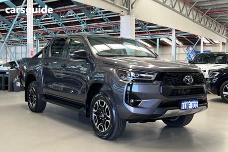 Grey 2025 Toyota Hilux Double Cab Chassis Sr5 48V (4X4)