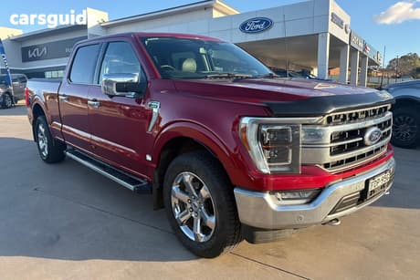 Red 2023 Ford F150 Double Cab Pick Up Lariat Lwb (4Wd)
