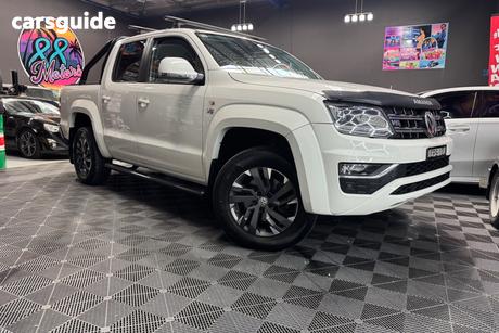 White 2021 Volkswagen Amarok Dual Cab Utility Tdi580 W580S 4Motion
