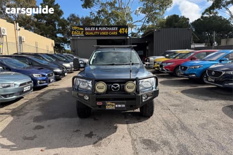 Blue 2017 Mazda BT-50 Dual Cab Utility Xtr (4X4)