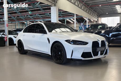 White 2024 BMW M3 Sedan Competition