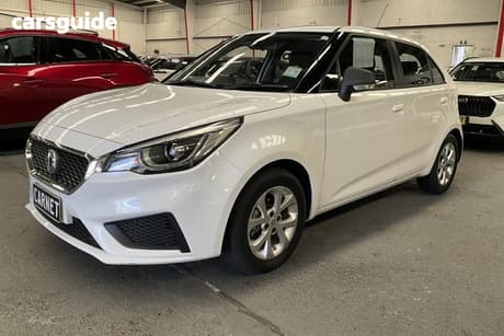White 2023 MG MG3 Hatchback Core (With Navigation)