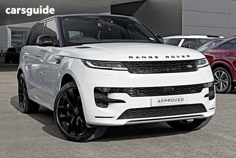 White 2024 Land Rover Range Rover Sport Wagon P460E Phev Dynamic Hse (338Kw)