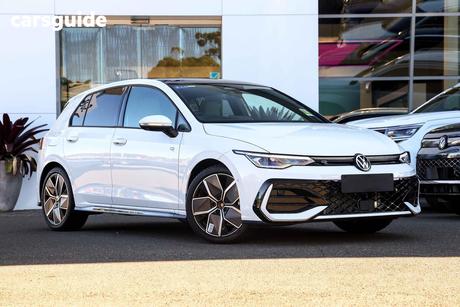 White 2025 Volkswagen Golf Hatchback R-Line