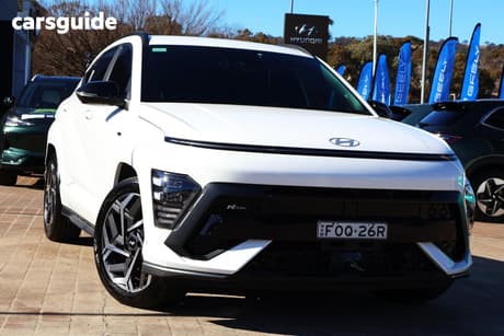 White 2025 Hyundai Kona Wagon Premium N Line