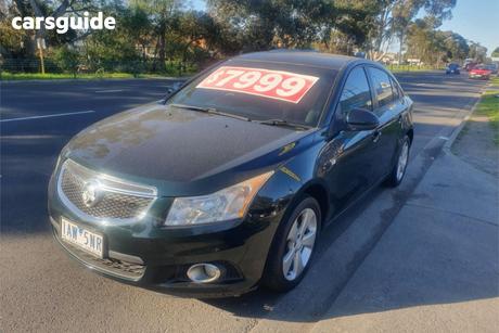 Green 2013 Holden Cruze Sedan Equipe