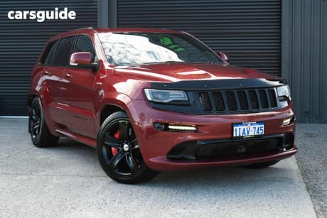 Red 2013 Jeep Grand Cherokee Wagon Srt 8 (4X4)