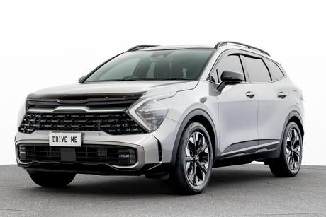 Grey 2022 Kia Sportage Wagon Gt-Line (Awd)