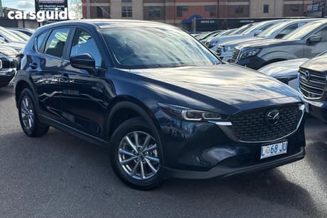 Blue 2023 Mazda CX-5 Wagon G20 Maxx (Fwd)