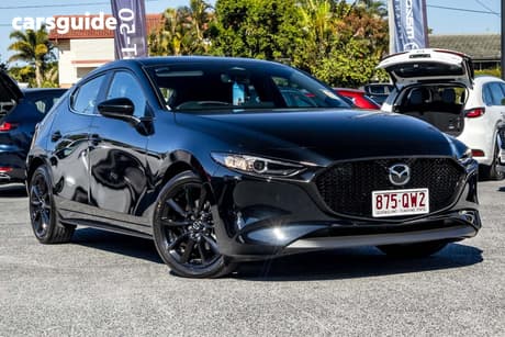 Black 2026 Mazda Mazda3 Hatchback G25 Evolve Sp Vision