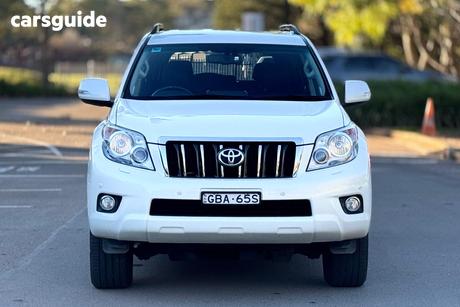 White 2013 Toyota Landcruiser Prado Wagon Vx (4X4)