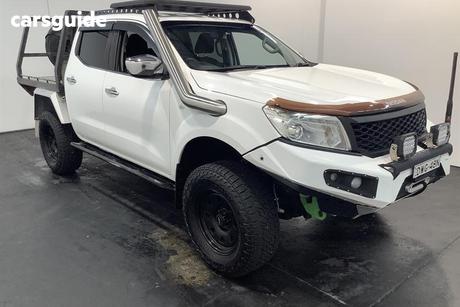 White 2017 Nissan Navara Dual Cab Utility St (4X4)